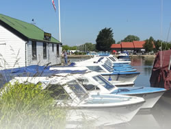 Dayboats at Potter Heigham